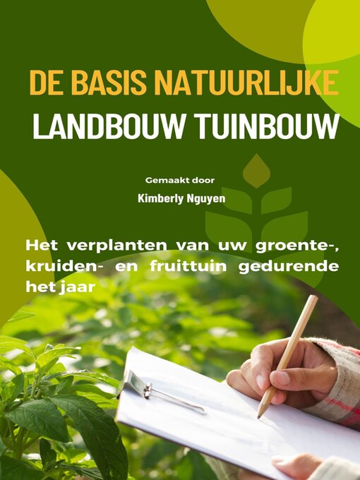 Title details for De basis Natuurlijke landbouw Tuinbouw by Gwendolyn Doody - Available